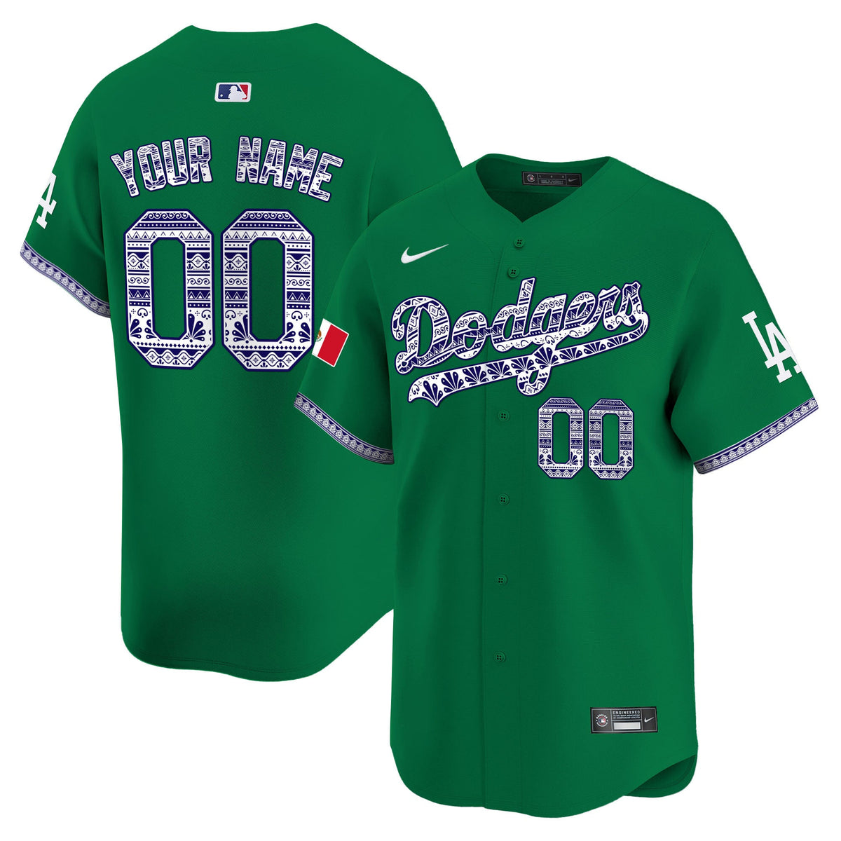 LAD Mexico Vapor Premier Limited Custom Jersey V3 - Stitched