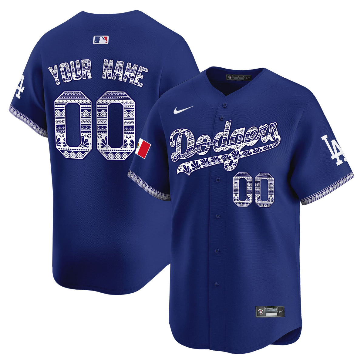 LAD Mexico Vapor Premier Limited Custom Jersey V3 - Stitched