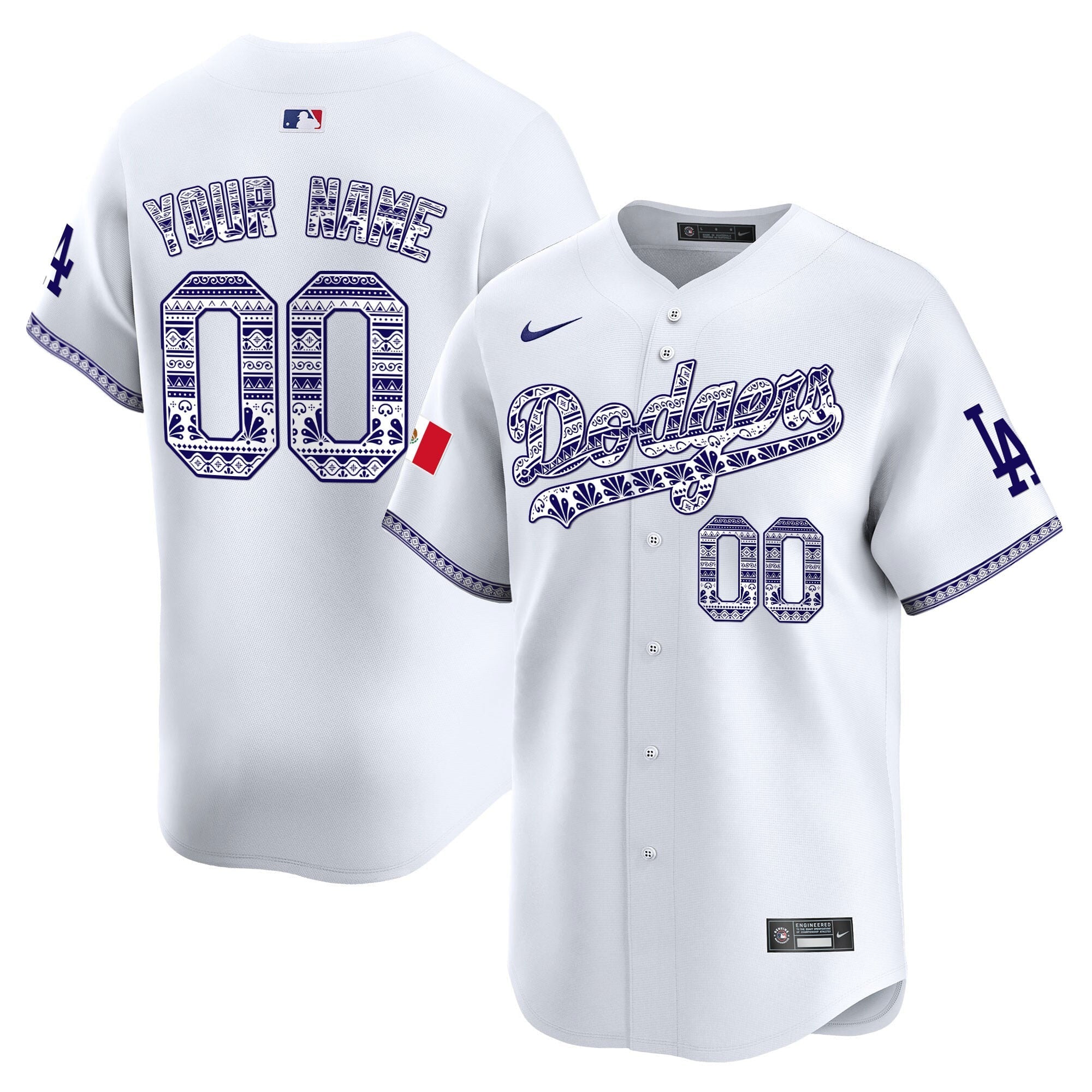 LAD Mexico Vapor Premier Limited Custom Jersey V3 - Stitched