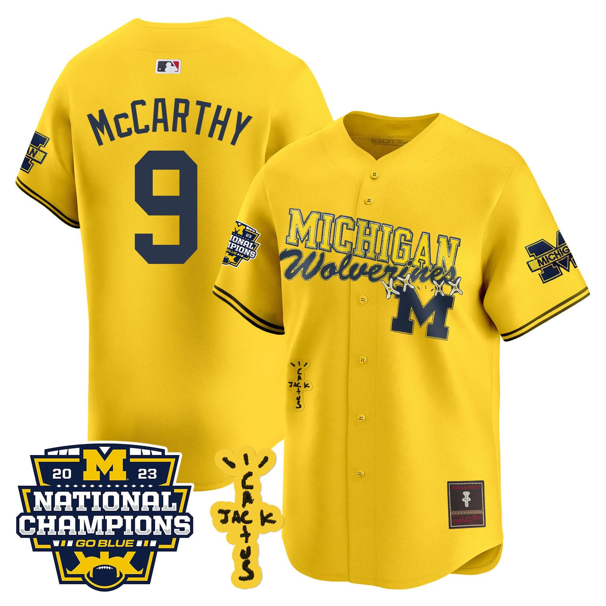 MW Cactus Jack Champions Baseball Jersey - Stitched