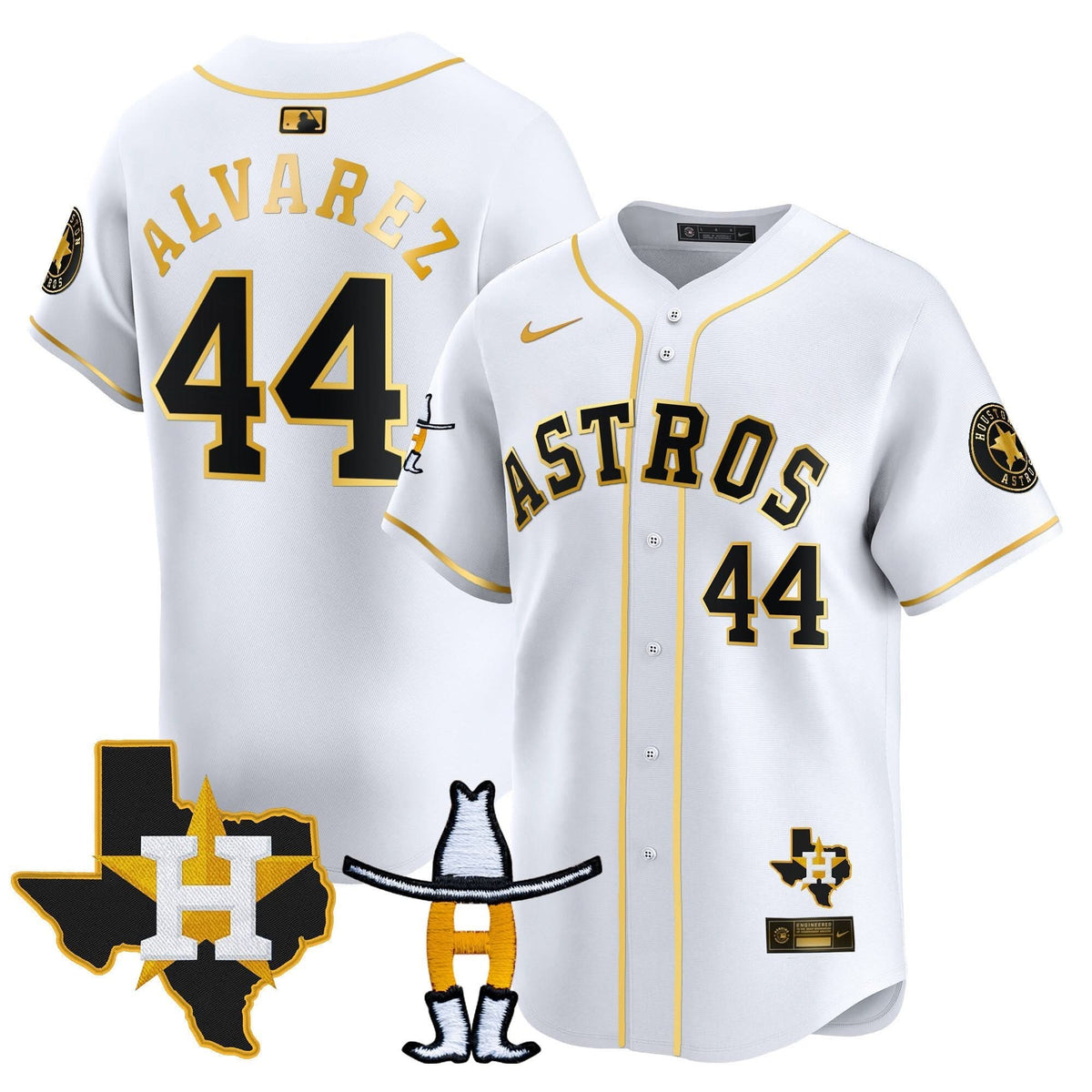 HA Houston Rodeo Patch Vapor Premier Limited Jersey V2 - Stitched