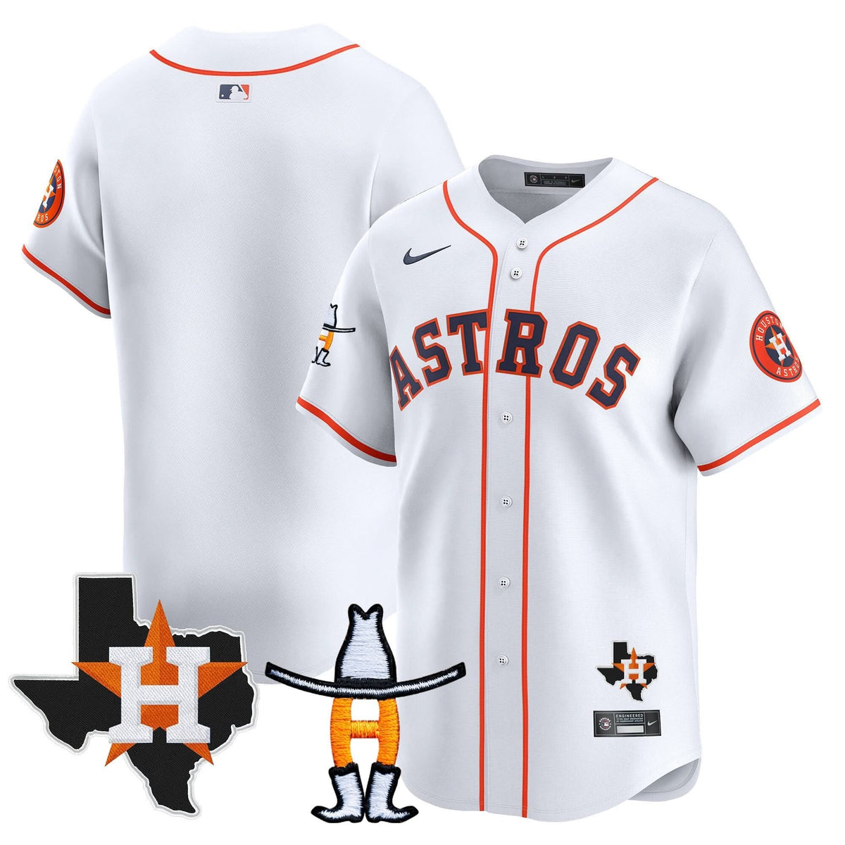 HA Houston Rodeo Patch Vapor Premier Limited Jersey V2 - Stitched