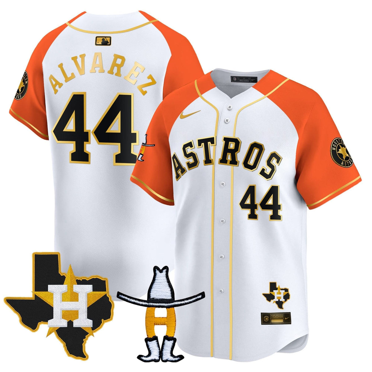 HA Houston Rodeo Patch Vapor Premier Limited Jersey V2 - Stitched