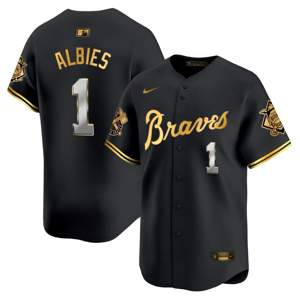 AB Peaches n' Cream Vapor Premier Limited Jersey - Stitched