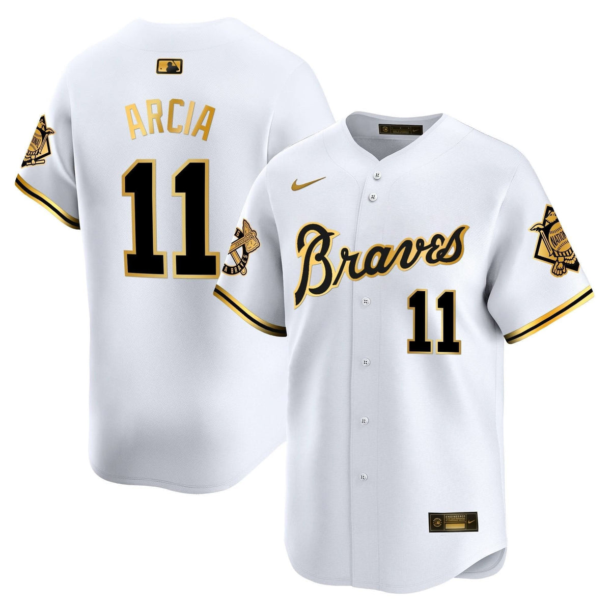 AB Peaches n' Cream Vapor Premier Limited Jersey - Stitched