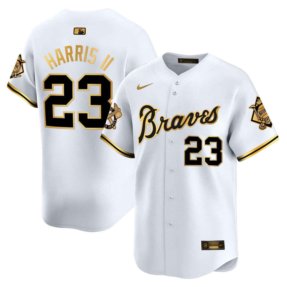 AB Peaches n' Cream Vapor Premier Limited Jersey - Stitched