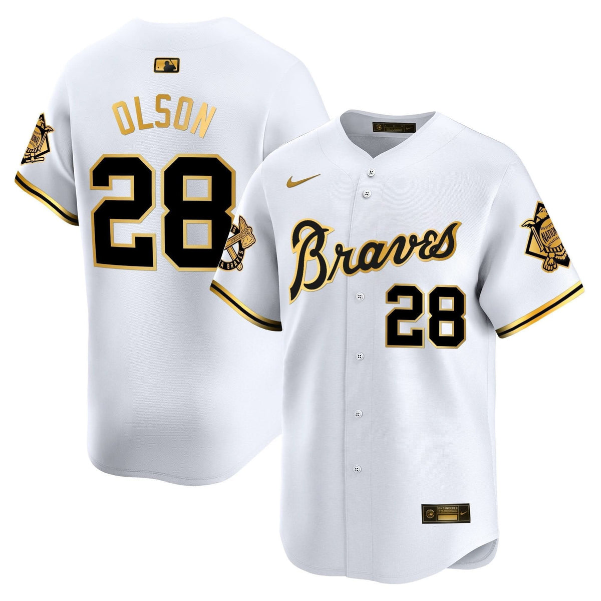 AB Peaches n' Cream Vapor Premier Limited Jersey - Stitched
