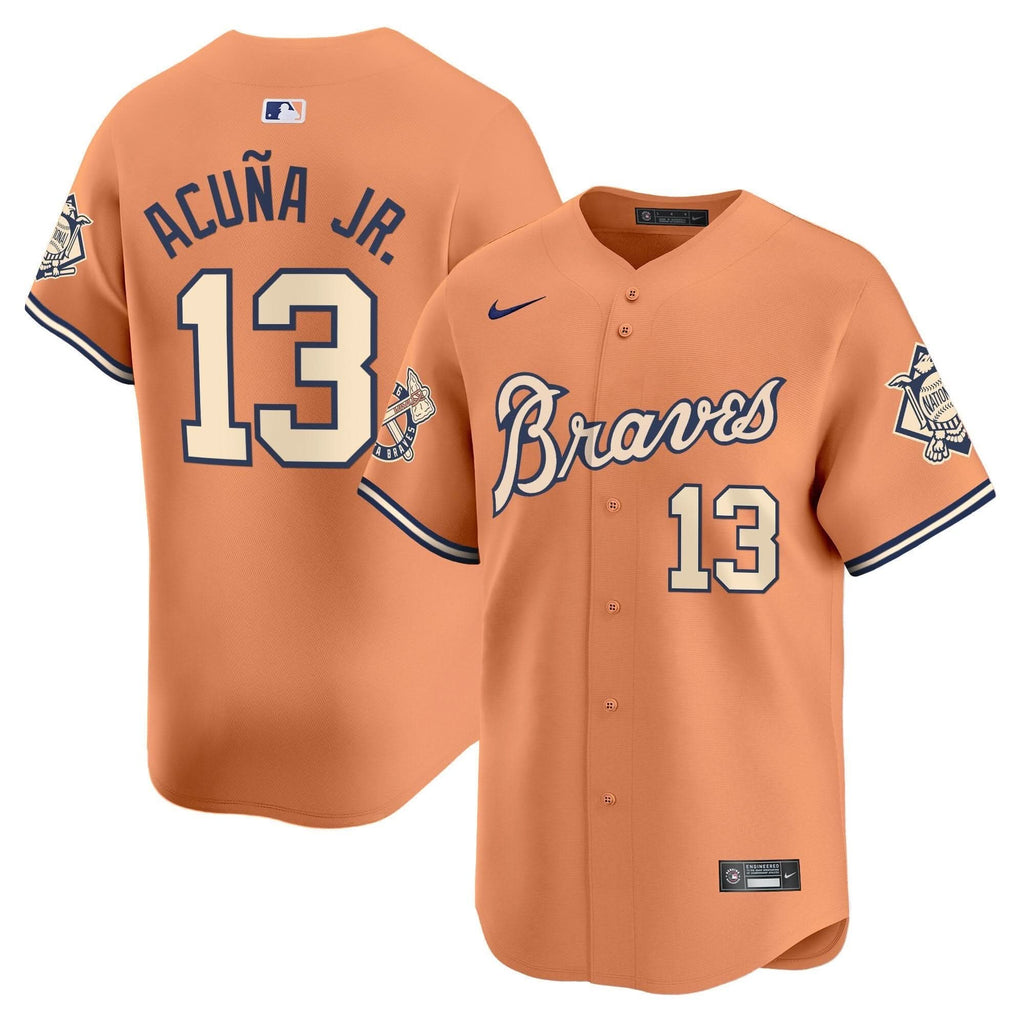 AB Peaches n' Cream Vapor Premier Limited Jersey - Stitched