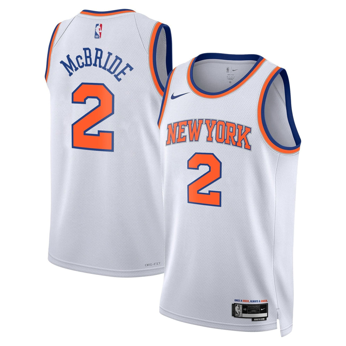 NYK Swingman Jersey - Stitched