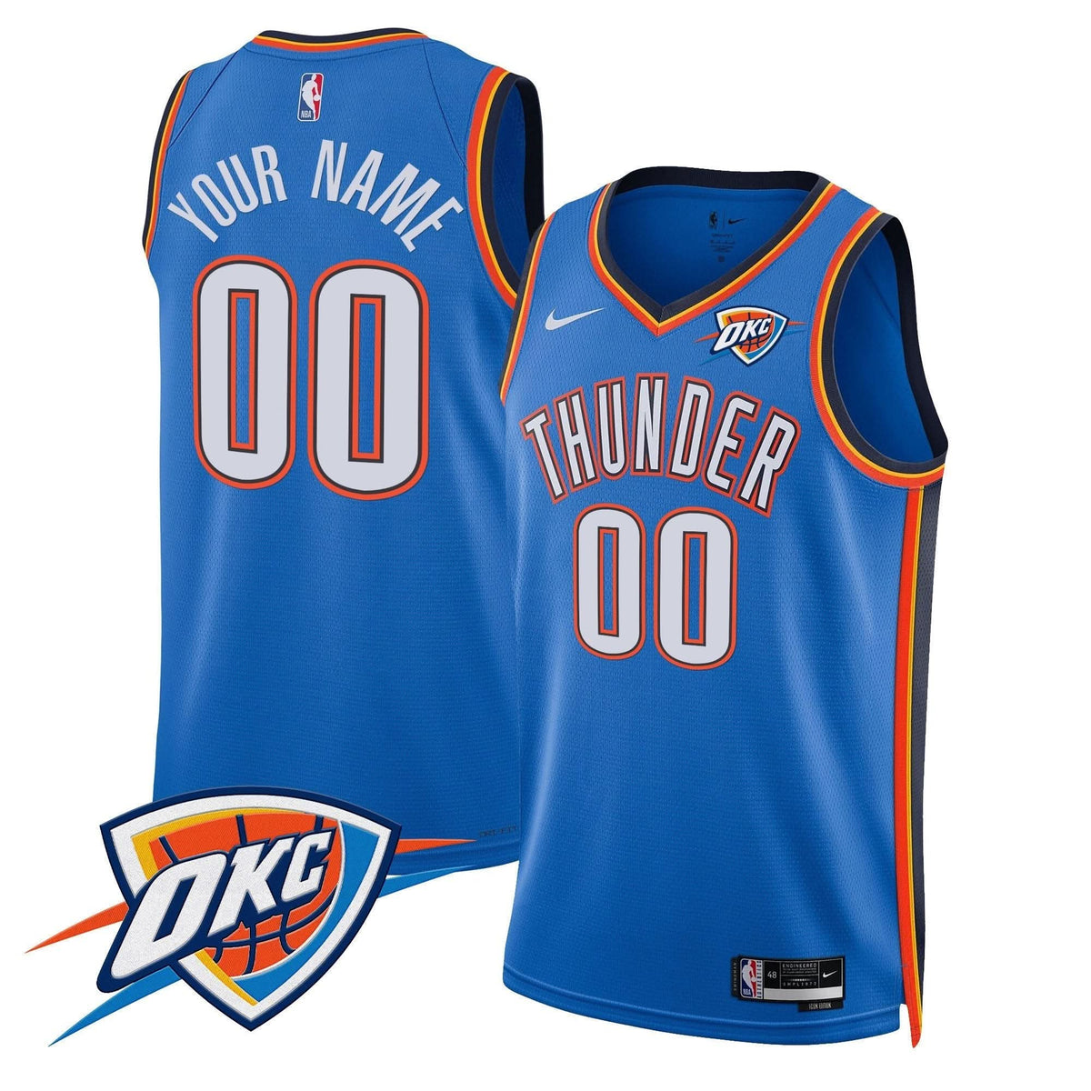 OKC Swingman Custom Jersey V2 - Stitched