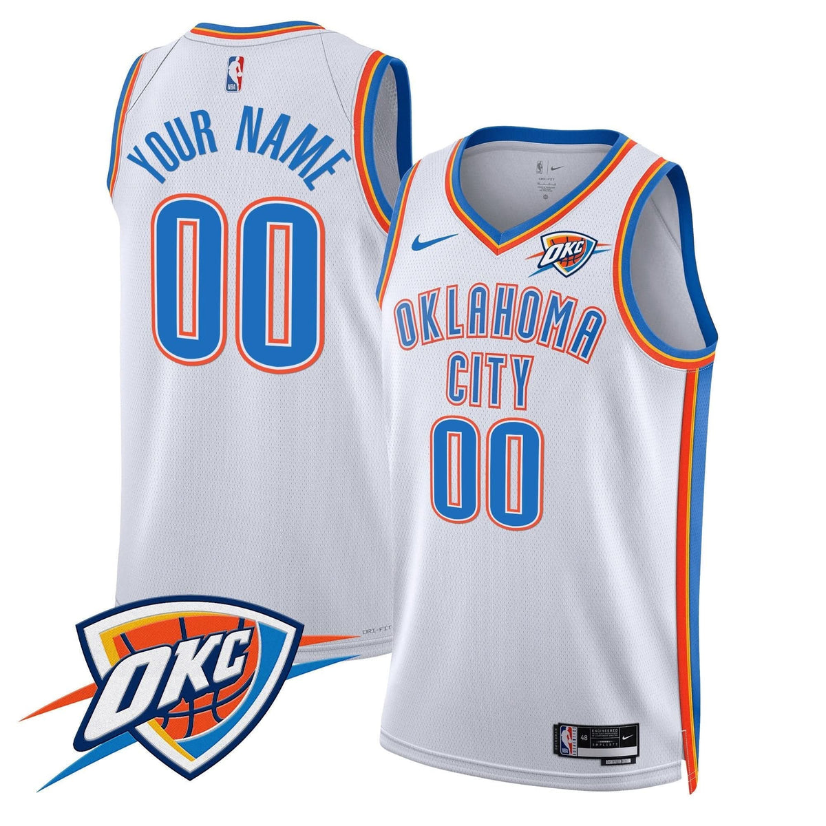 OKC Swingman Custom Jersey V2 - Stitched