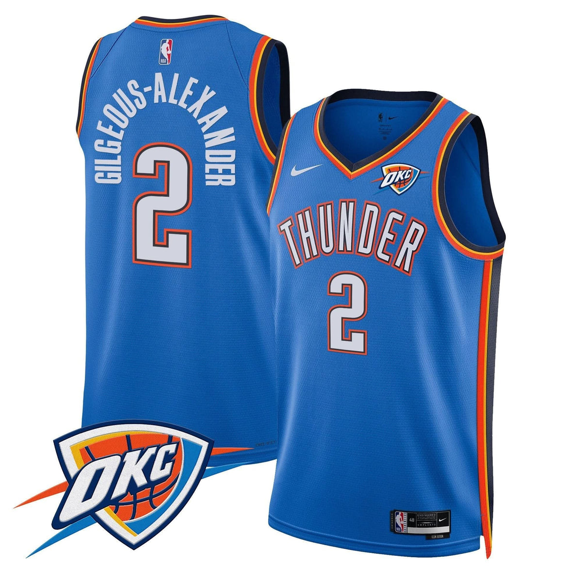 OKC Swingman Jersey V2 - Stitched