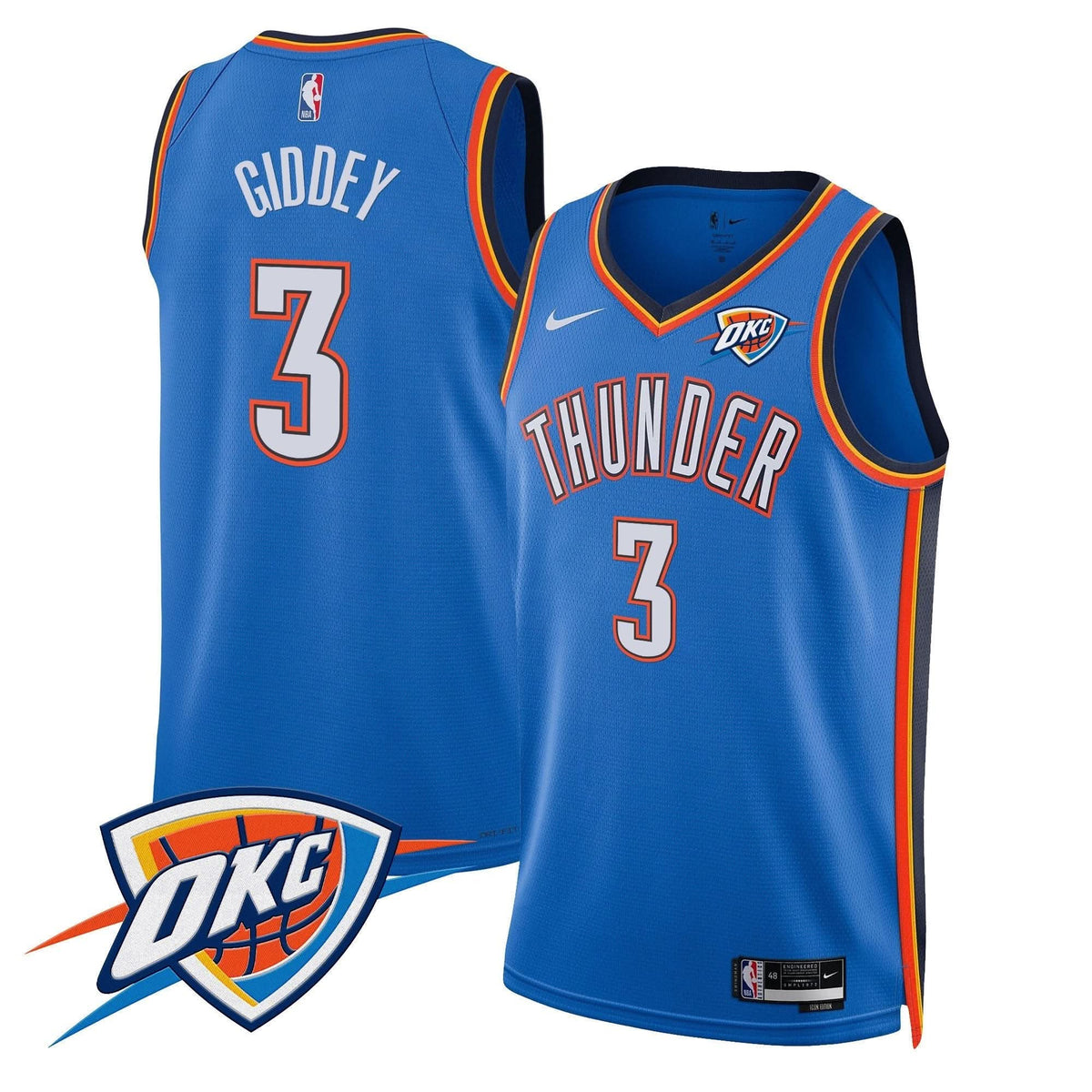 OKC Swingman Jersey V2 - Stitched