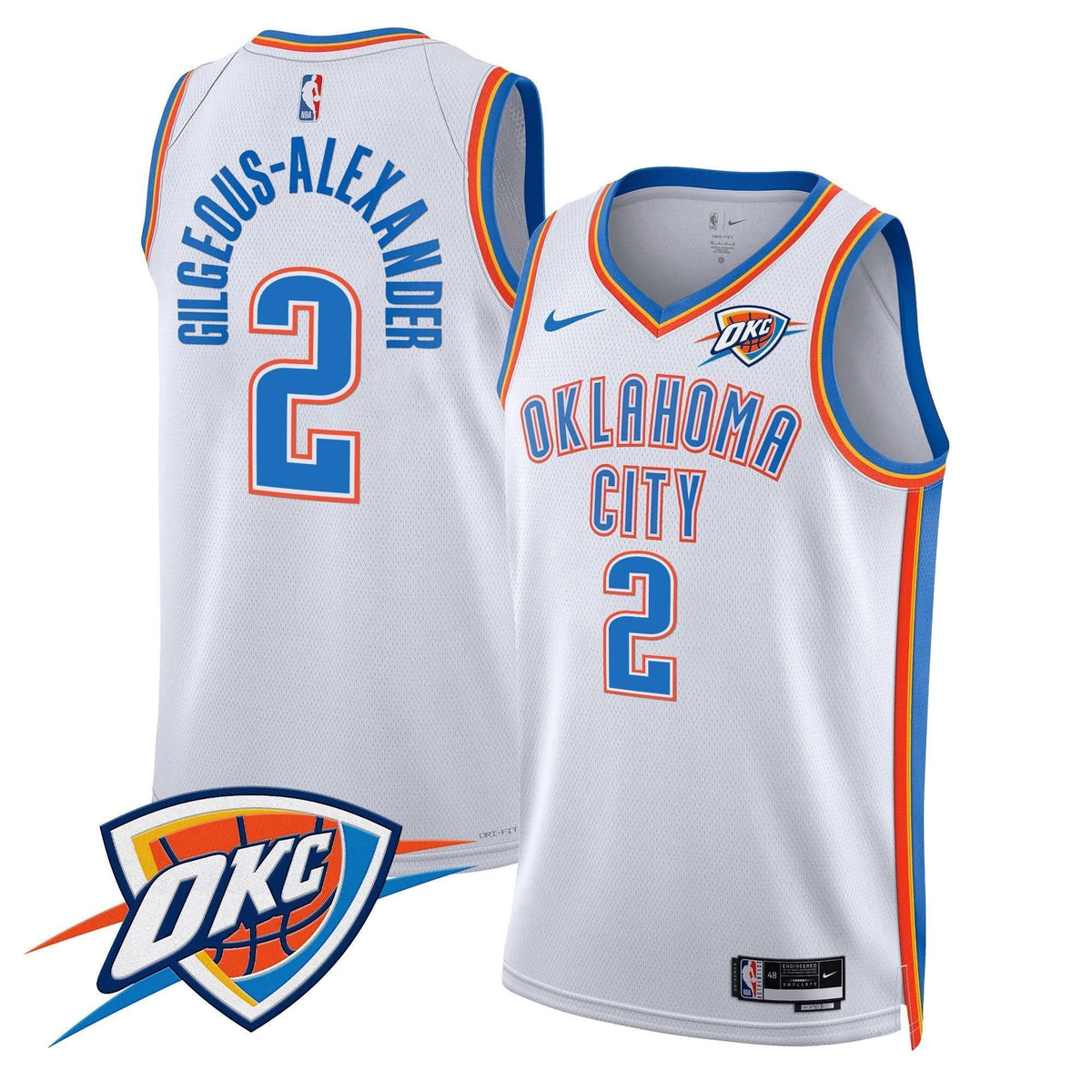 OKC Swingman Jersey V2 - Stitched