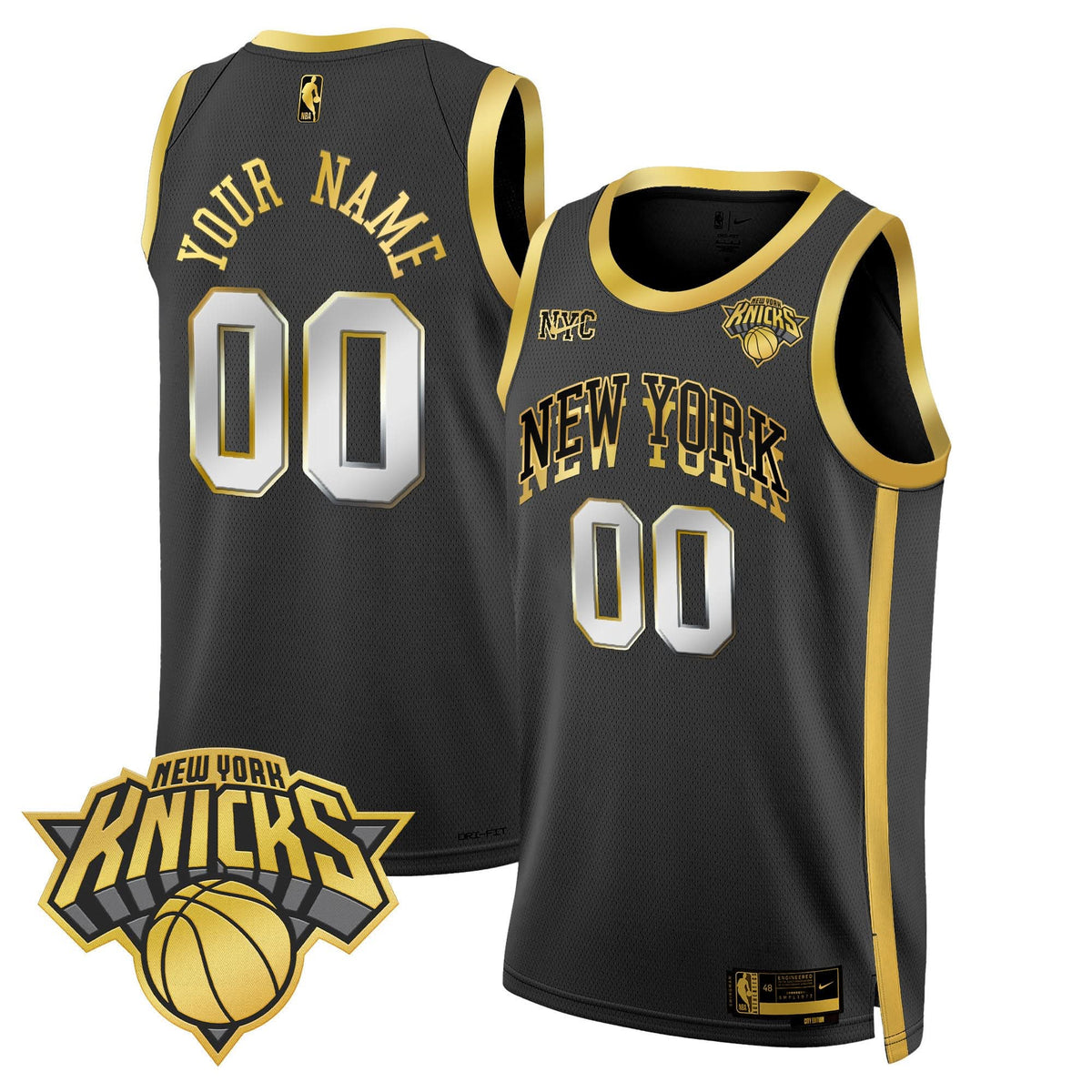 NYK Swingman Custom Jersey V3 - Stitched