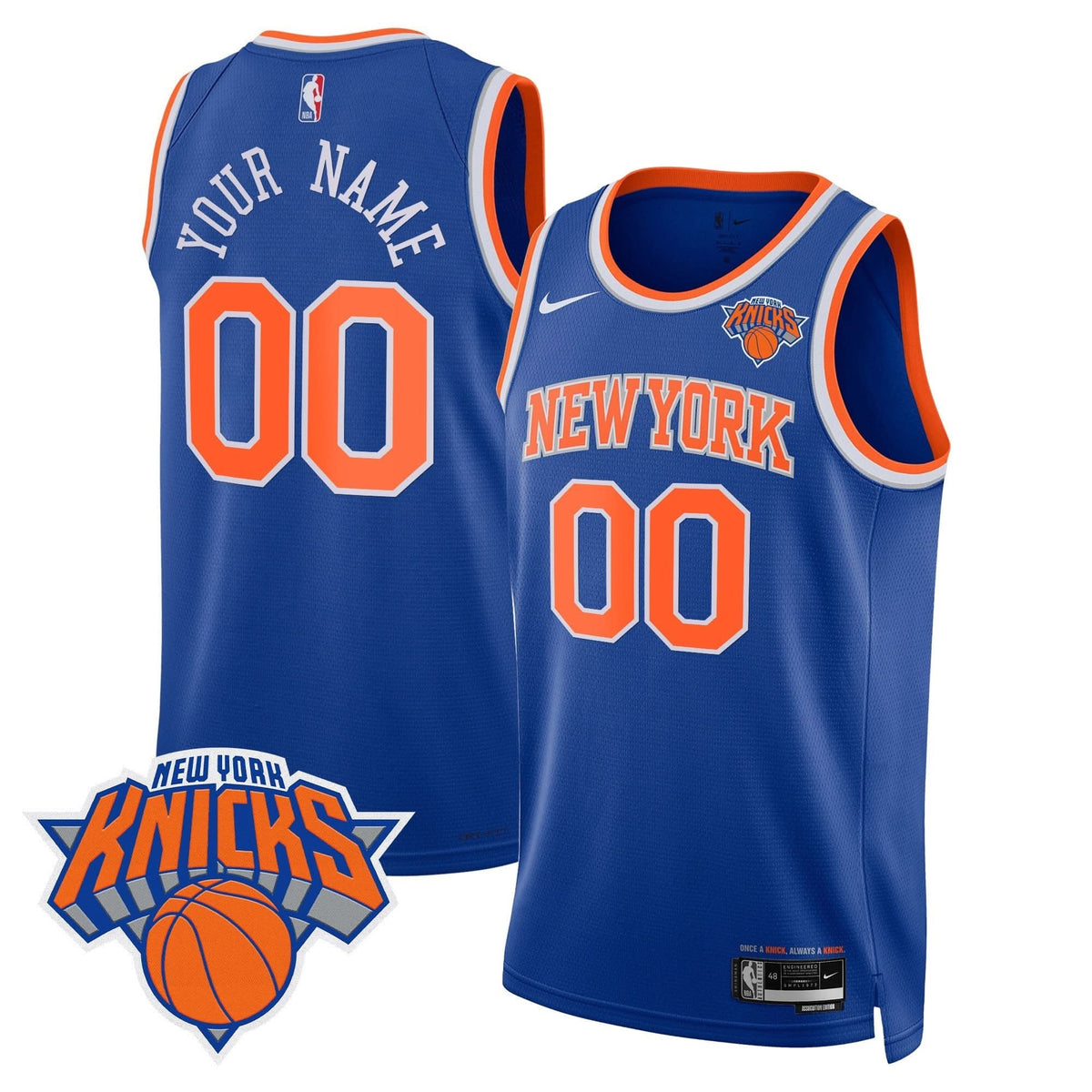 NYK Swingman Custom Jersey V2 - Stitched