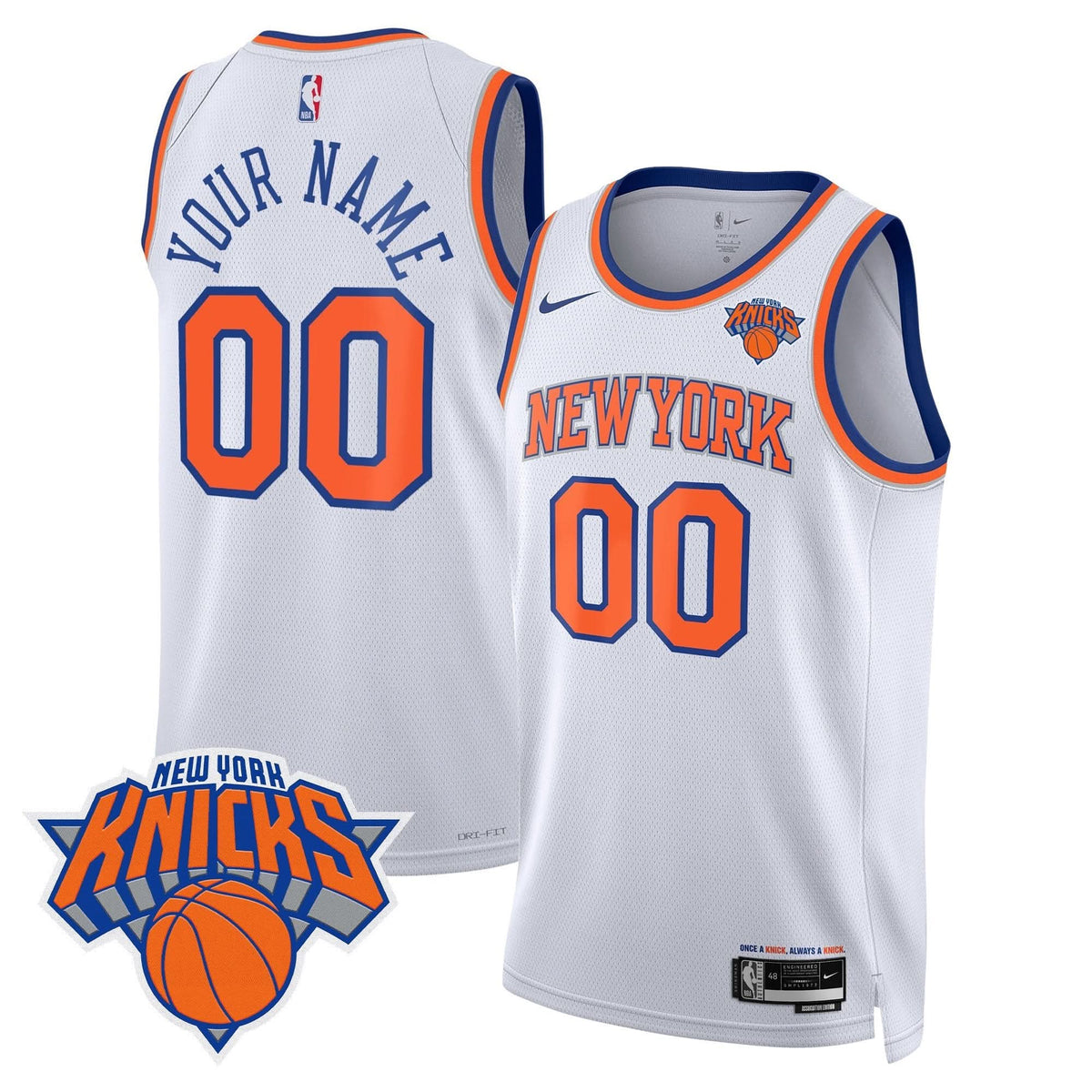 NYK Swingman Custom Jersey V2 - Stitched