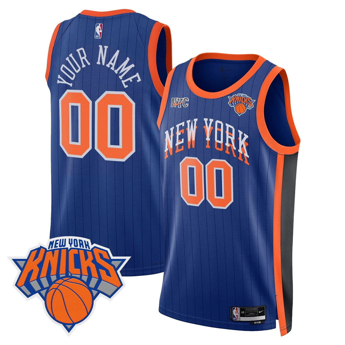 NYK Swingman Custom Jersey V2 - Stitched