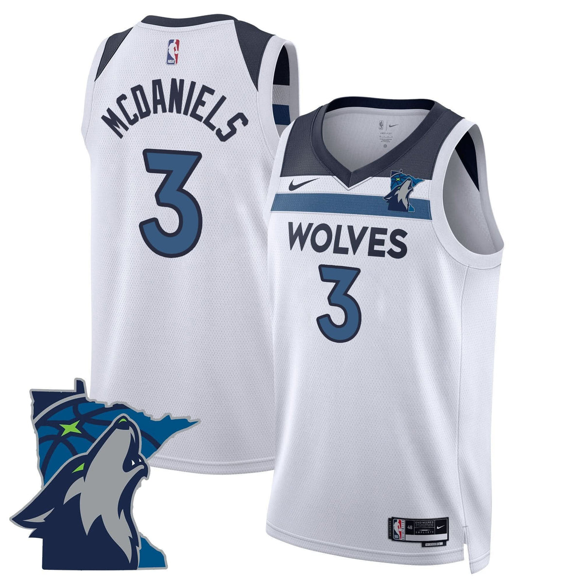 MT Swingman Jersey - Minnesota Patch - Stitched