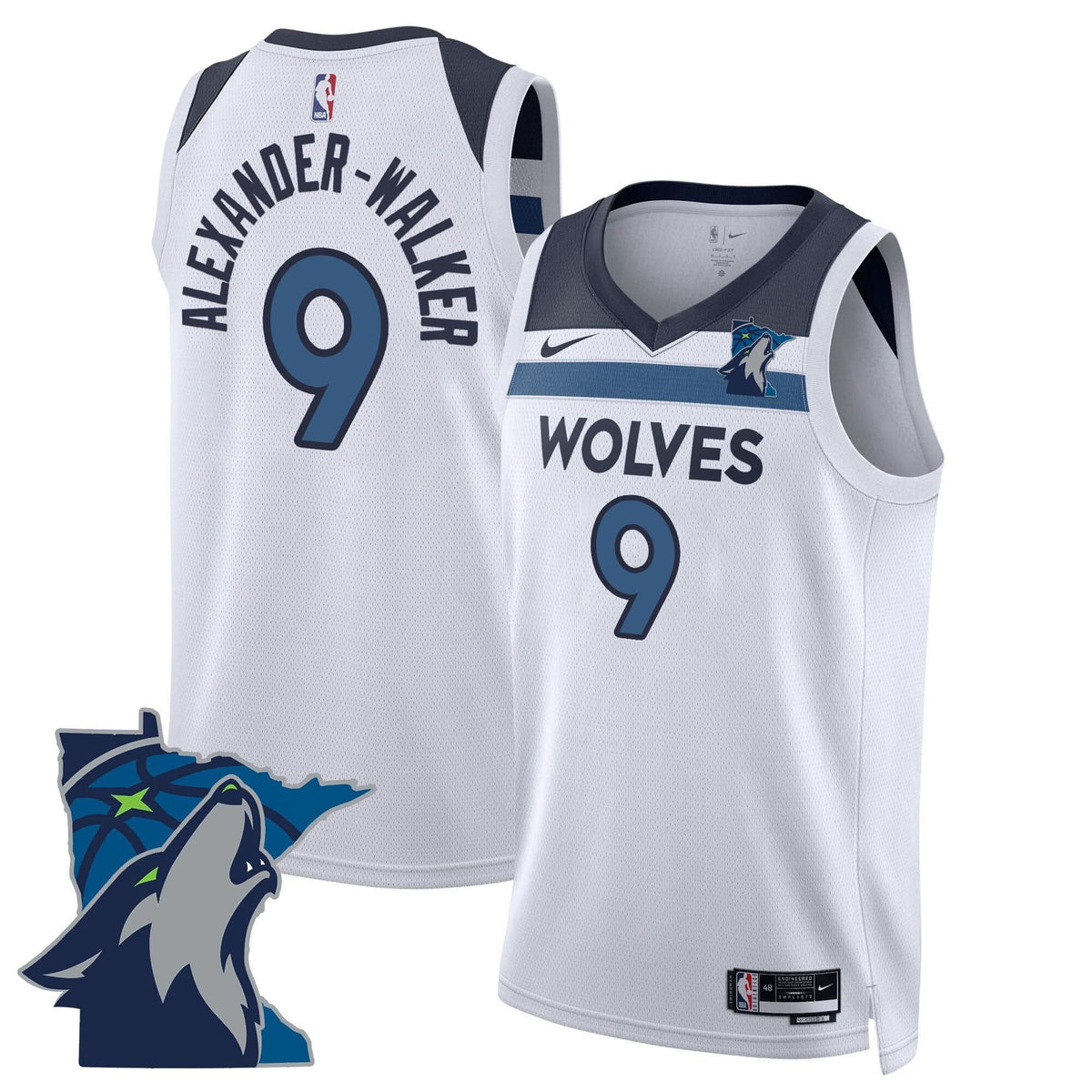 MT Swingman Jersey - Minnesota Patch - Stitched