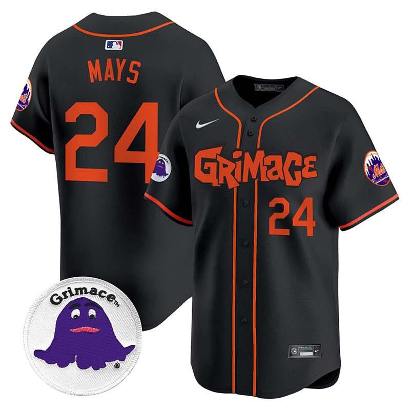 NYM Grimace Vapor Premier Limited Jersey V2 - Stitched
