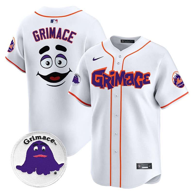 NYM Grimace Vapor Premier Limited Jersey V2 - Stitched