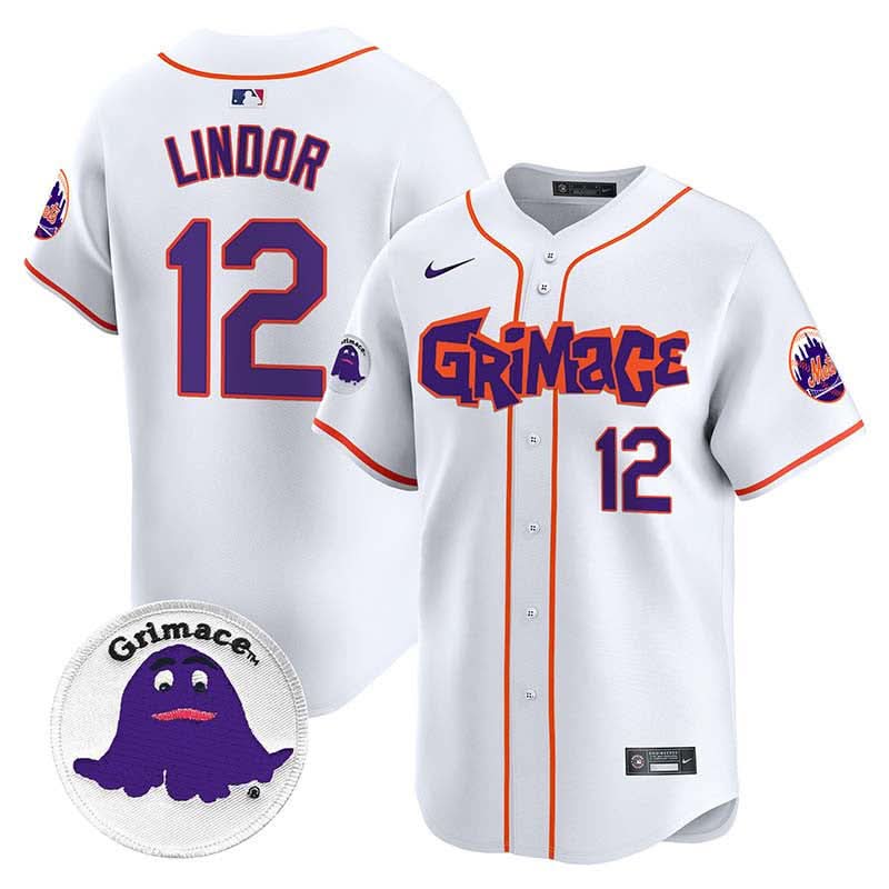 NYM Grimace Vapor Premier Limited Jersey V2 - Stitched