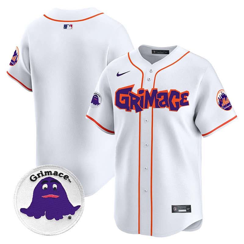 NYM Grimace Vapor Premier Limited Jersey V2 - Stitched
