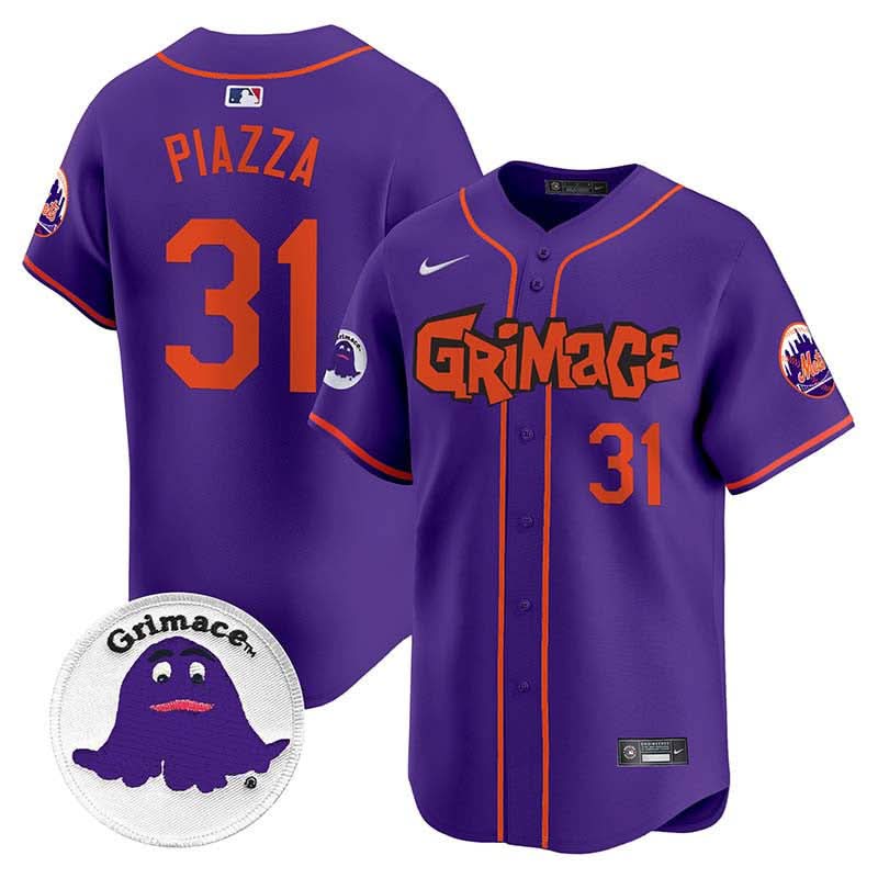 NYM Grimace Vapor Premier Limited Jersey V2 - Stitched