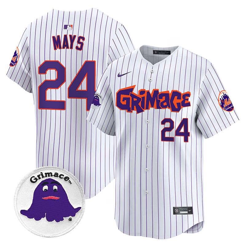 NYM Grimace Vapor Premier Limited Jersey V2 - Stitched