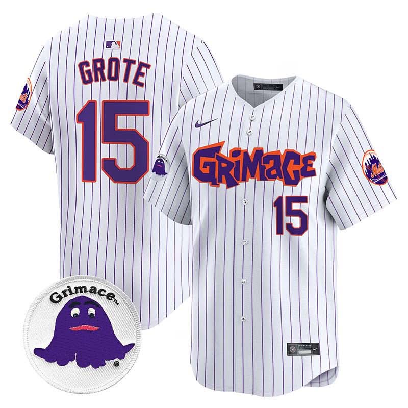 NYM Grimace Vapor Premier Limited Jersey V2 - Stitched