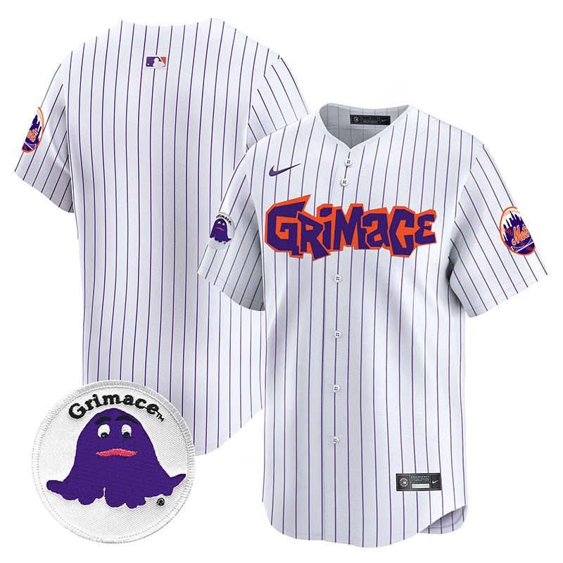 NYM Grimace Vapor Premier Limited Jersey V2 - Stitched