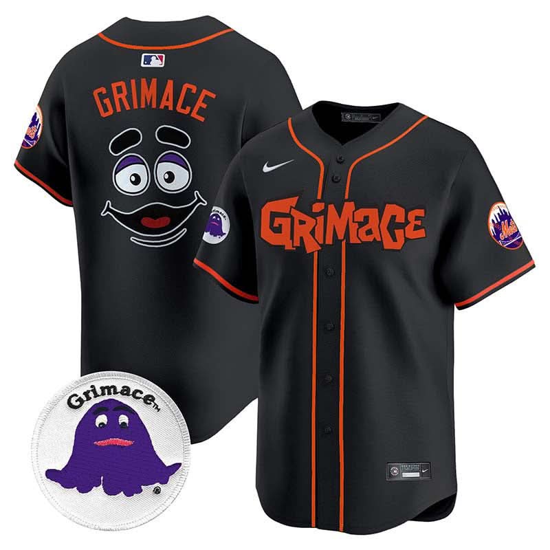 NYM Grimace Vapor Premier Limited Jersey V2 - Stitched