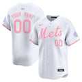 NYM Bubblegum Pink Vapor Premier Limited Custom Jersey - Stitched