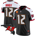 Men's Buccaneers Florida Patch Vapor Limited Jersey V2 - All Stitched