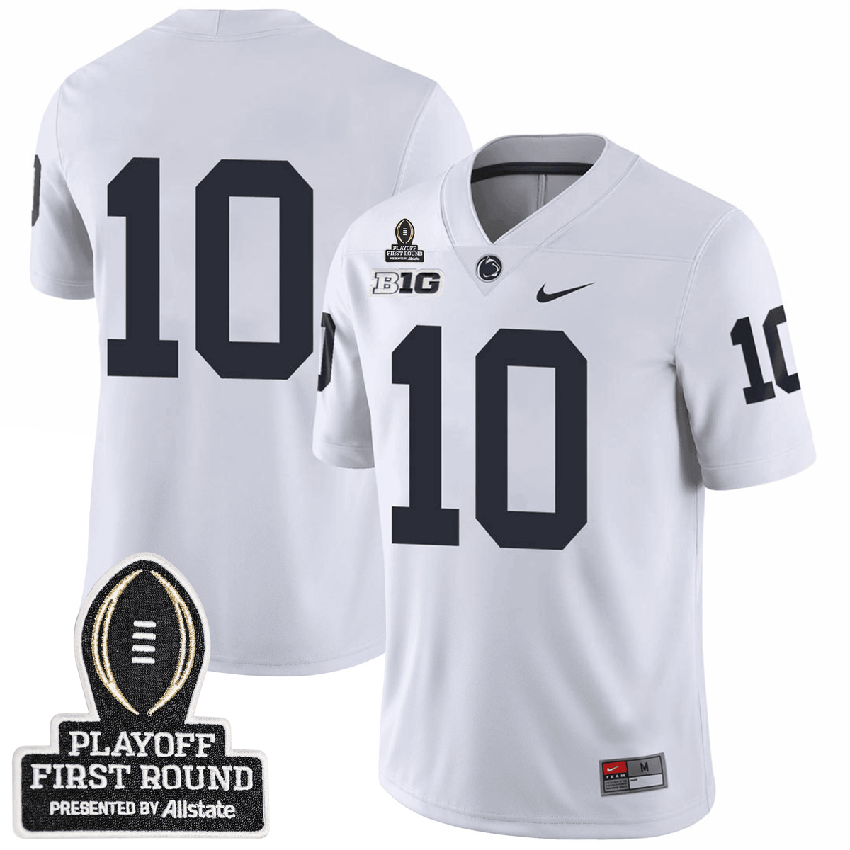 Penn State Football 24/25 Jersey - CFP First Round Patch