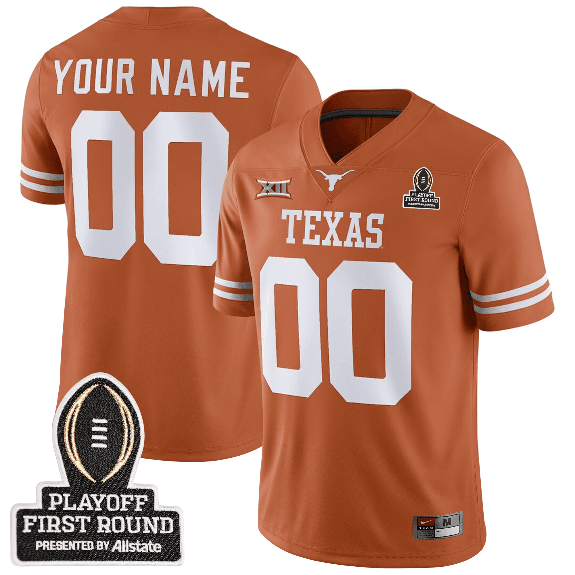Custom TL Football 24/25 Jersey - CFP First Round Patch